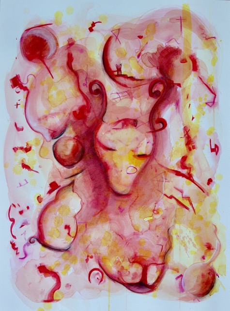  Animal Dreams | Water Colour on Yupo | Unframed, 56 x 76 cm 