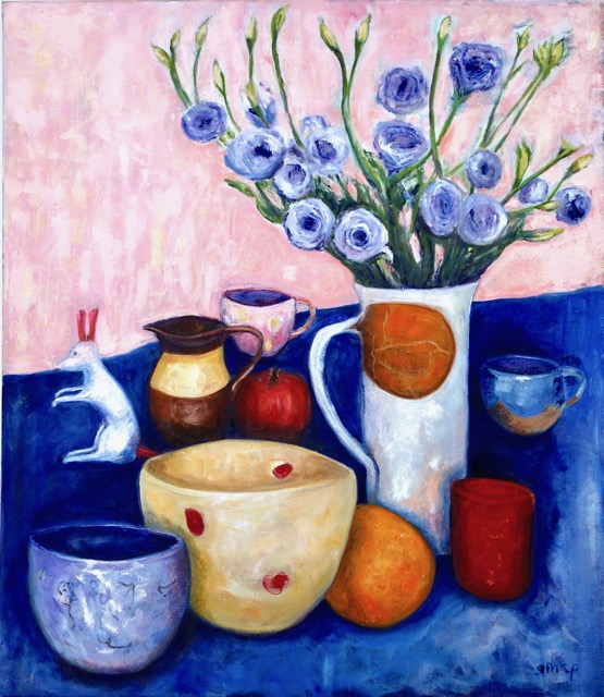  Kangaroo, Pots, Fruit & Flowers 